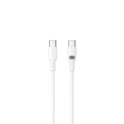 Кабель USB PD Type-C/Type-C Havit HV-CB6280 5,0А 100W 1м білий Житомир