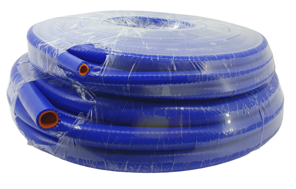 Рукав напірний армований поліамідною ниткою (2 шари) 16 мм х 24 мм (Силікон) 2 Атм бухта 20 м) Мукачево - фото 1