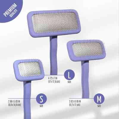 Гребінець для тварин Tauro Pro Line прямокутний S, зубці 11 мм purple (TPLB63544) Вінниця