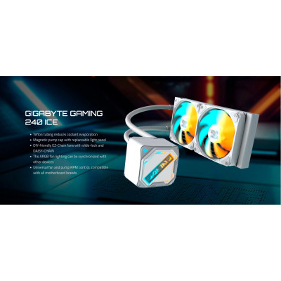 Система жидкостного охлаждения GIGABYTE GP-GME 240I Винница - изображение 12