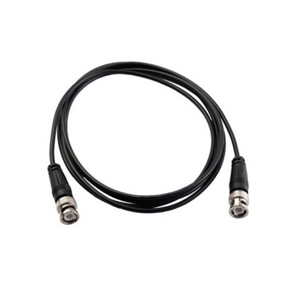 Шнур штекер BNC - штекер BNC, мідний, чорний, 5м Полтава - фото 1