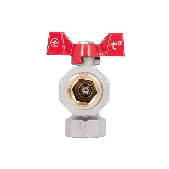 Кран кульовий "Американка" Thermo Alliance Standart 3/4" ВН кутовий SD222NW20PN40 Київ