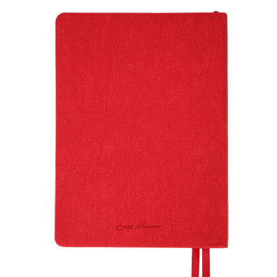 Тижневик Leo planner А5 датований 2026 "Boss", м'який, червоний, 368 сторінок (252636) Вінниця - фото 8