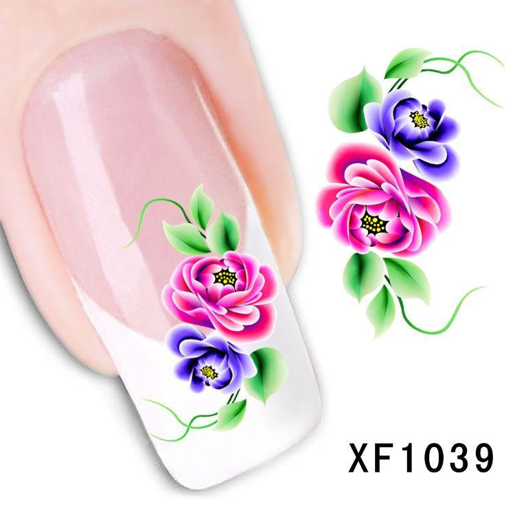 Наклейки для ногтей XF1039 Киев - изображение 1