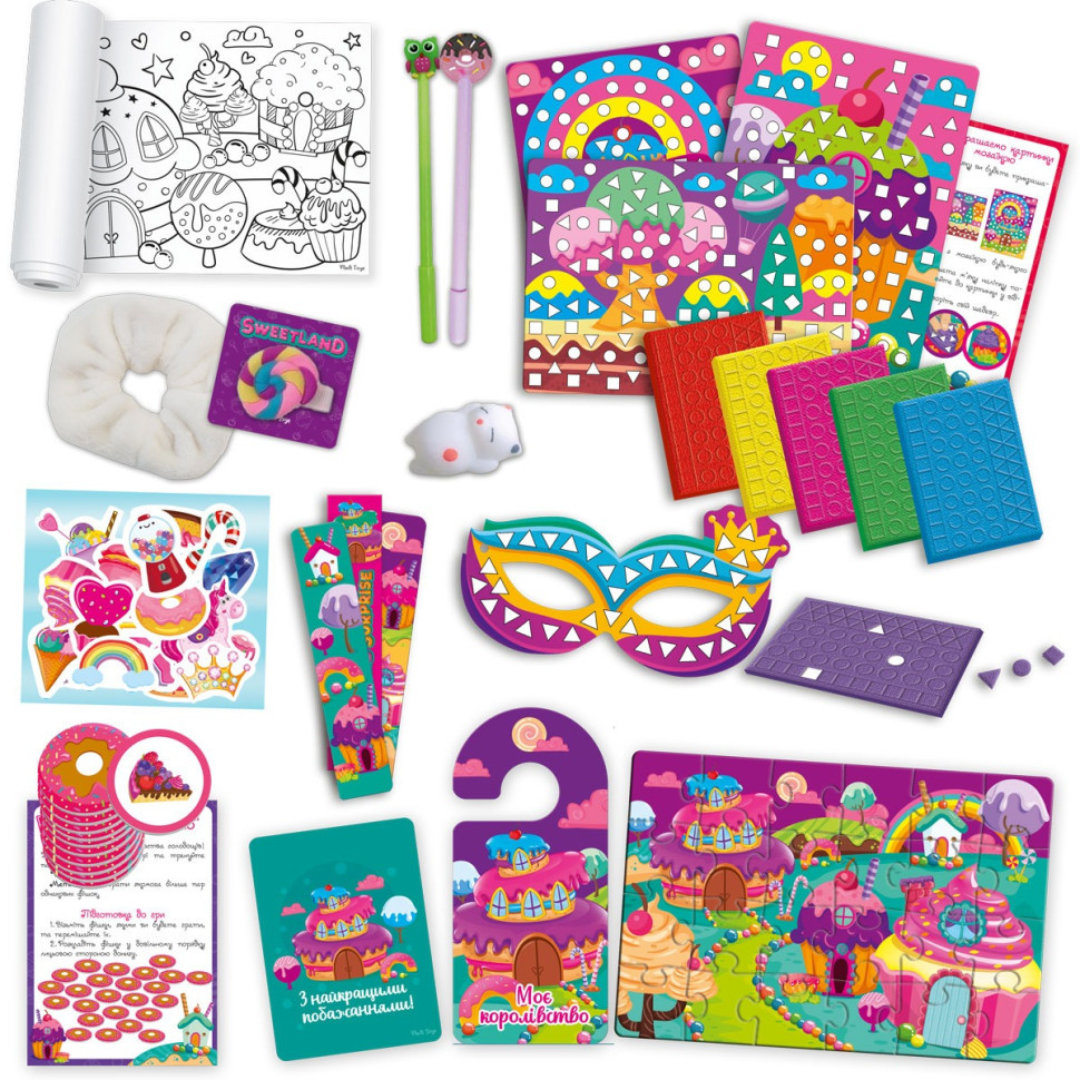 Набір для творчості "Королівство солодощів" VT8080-04 з сюрпризами Вінниця - фото 2