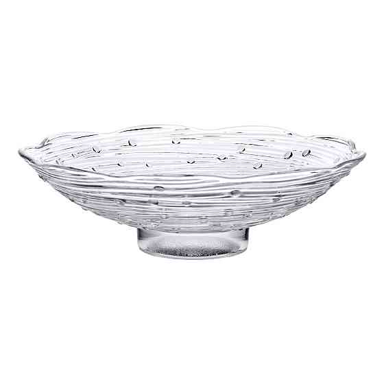 Yiwu Фруктовниця скляна Ø23 ваза для фруктів Листя лотоса HP-YH-12 Коломия