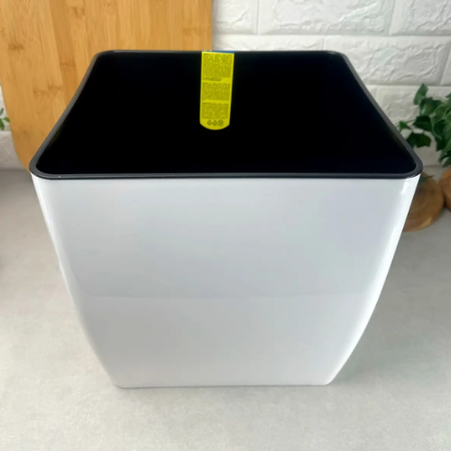 Вазон Квадро 27*27*26см низький білий Алеана Житомир