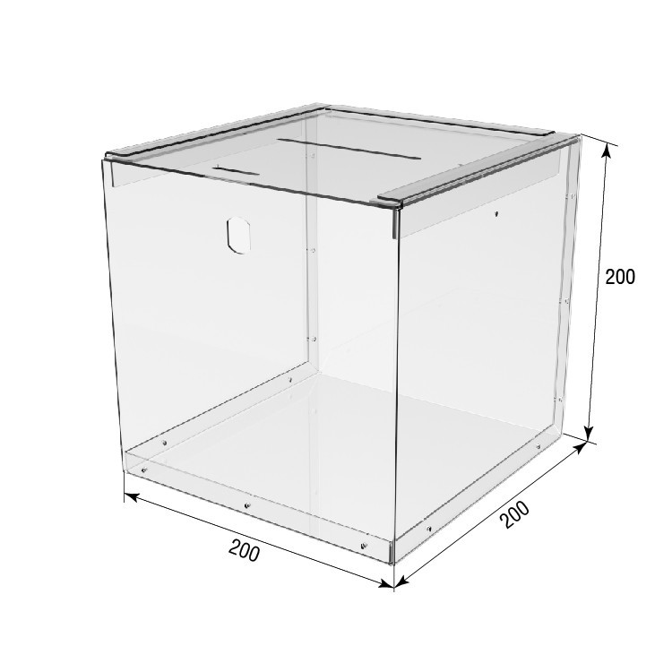 Ящик для пожертвований EKOSTAR с замком 200х200х200 Киев - изображение 8