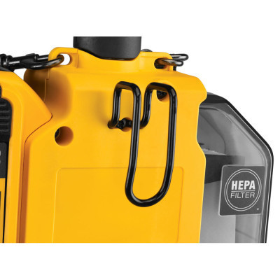 Пылесос строительный DeWALT 18В XR Li-Ion, HEPA Filter, 1.65 кг (без АКБ и ЗУ) (DWH161N) Винница - изображение 2