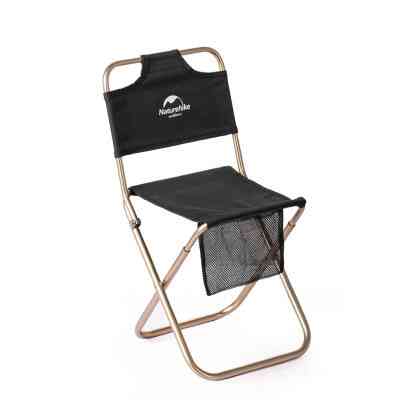 Стілець складаний Naturehike MZ01 NH18M001-Z чорний (6927595733806) Вінниця