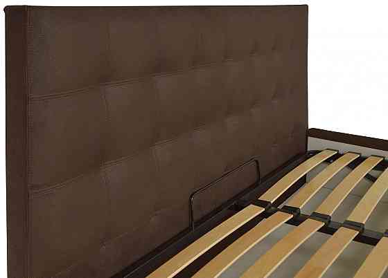 Ліжко Chester Comfort 140 х 190 см Suarez 1010 З підйомним механізмом та нішою для білизни Коричневий Київ