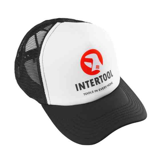 Бейсболка "INTERTOOL" (чорно/біла) Львів