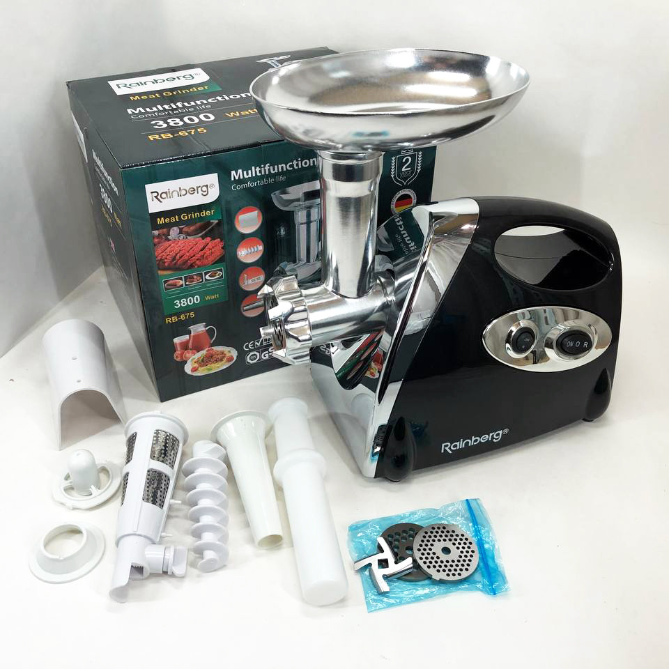Электрическая мясорубка для изготовления фарша Rainberg, Электро мясорубка для томатов UY-26 Львов - изображение 17