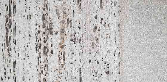 Шпалери вініл на флізеліні Marburg Travertino 1.06х10 абстракція смужки кори дерева беж коричневі чорні Київ