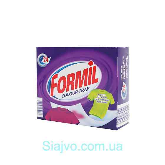 Салфетки-ловушка цвета для стирки Formil 24 шт Львов