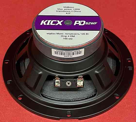 Kicx PD62WF — пара динаміків із насиченим басом недорого Харків