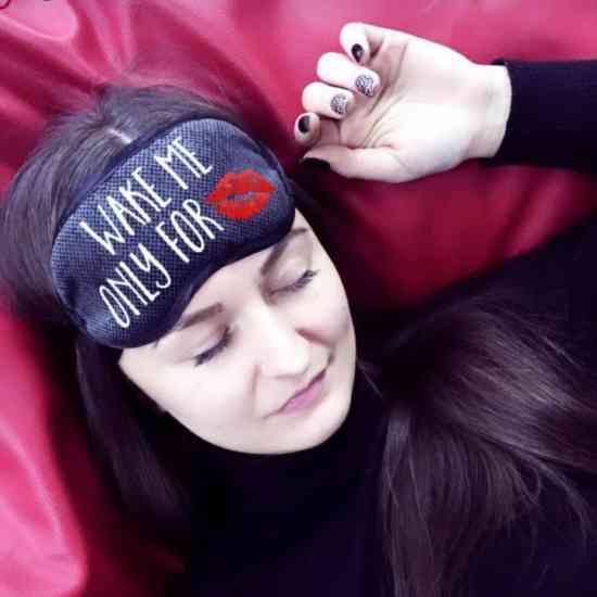 Маска для сна Wake me only for kiss Винница