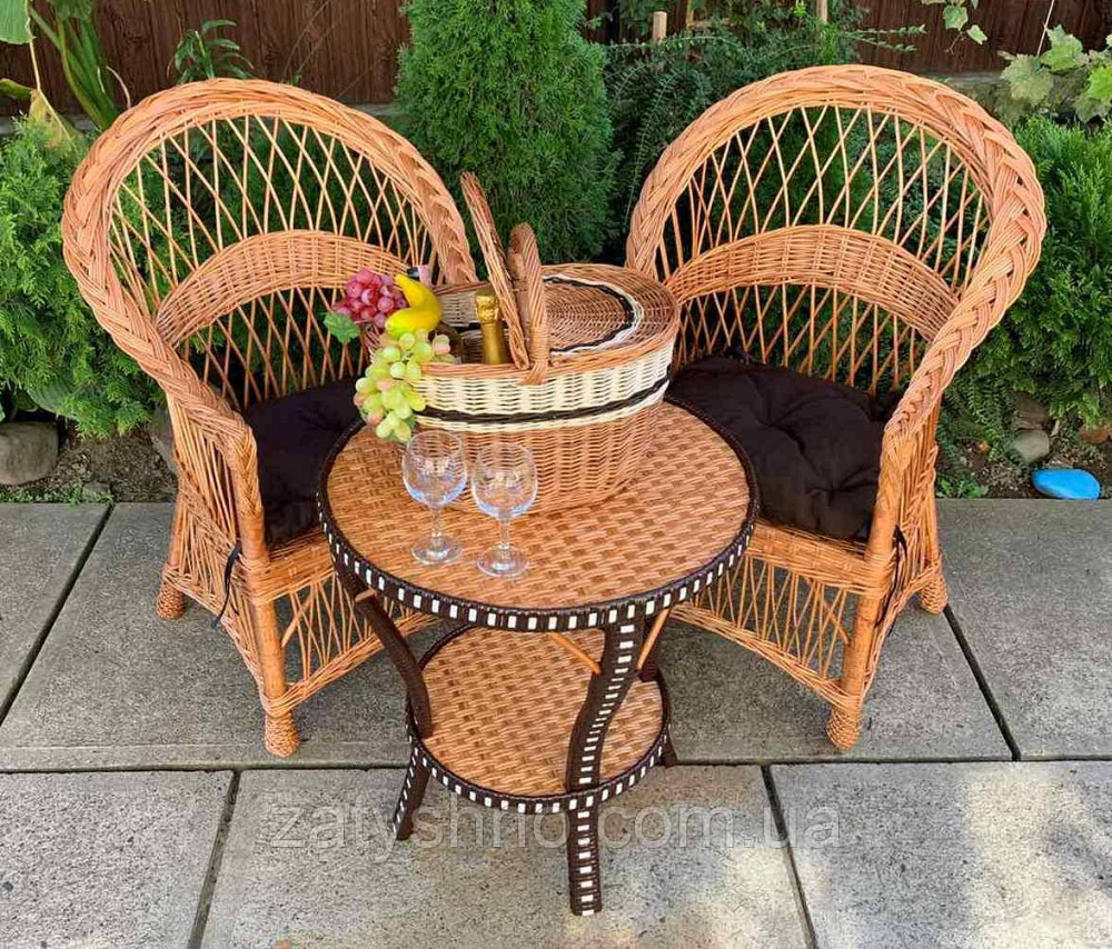 Набор мебели из лозы с корзиной пикник Киев - изображение 7