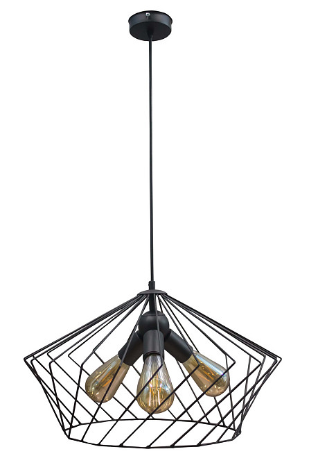 Лофт люстра світильник підвісний 3-Е27 Camelia NL 3329-3 Київ - фото 2