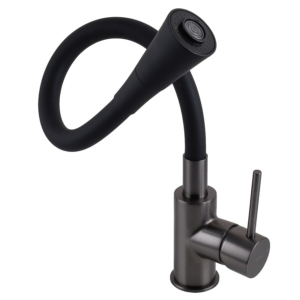 Змішувач для кухні TOPAZ LOFT TLF 8854-H39-GP-B01, Шланги TAQ-M0855 Тернополь - изображение 6