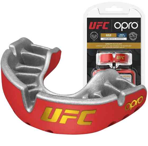 Операція ротової охорони Opro Gold UFC для дітей (вік до 10 рублів) Червоний/Срібло (ст. 102517002) Кам'янське