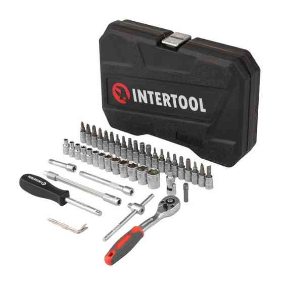 Набір інструментів 1/4" 48од (ET-6046SP) INTERTOOL ET-9048 Київ