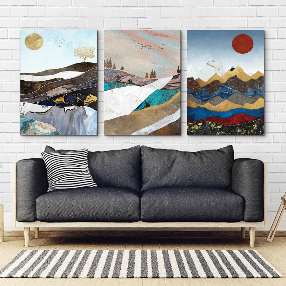 Модульна картина Абстракція Природа Art-8_B3 Київ - фото 2