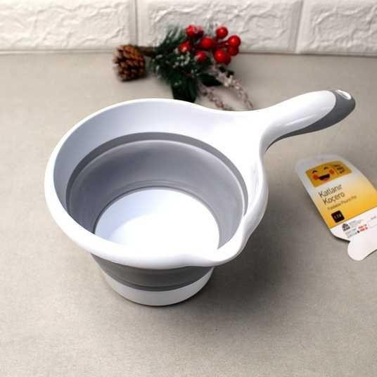 Ковш силиконовый складной 1,1л. Харьков - изображение 3