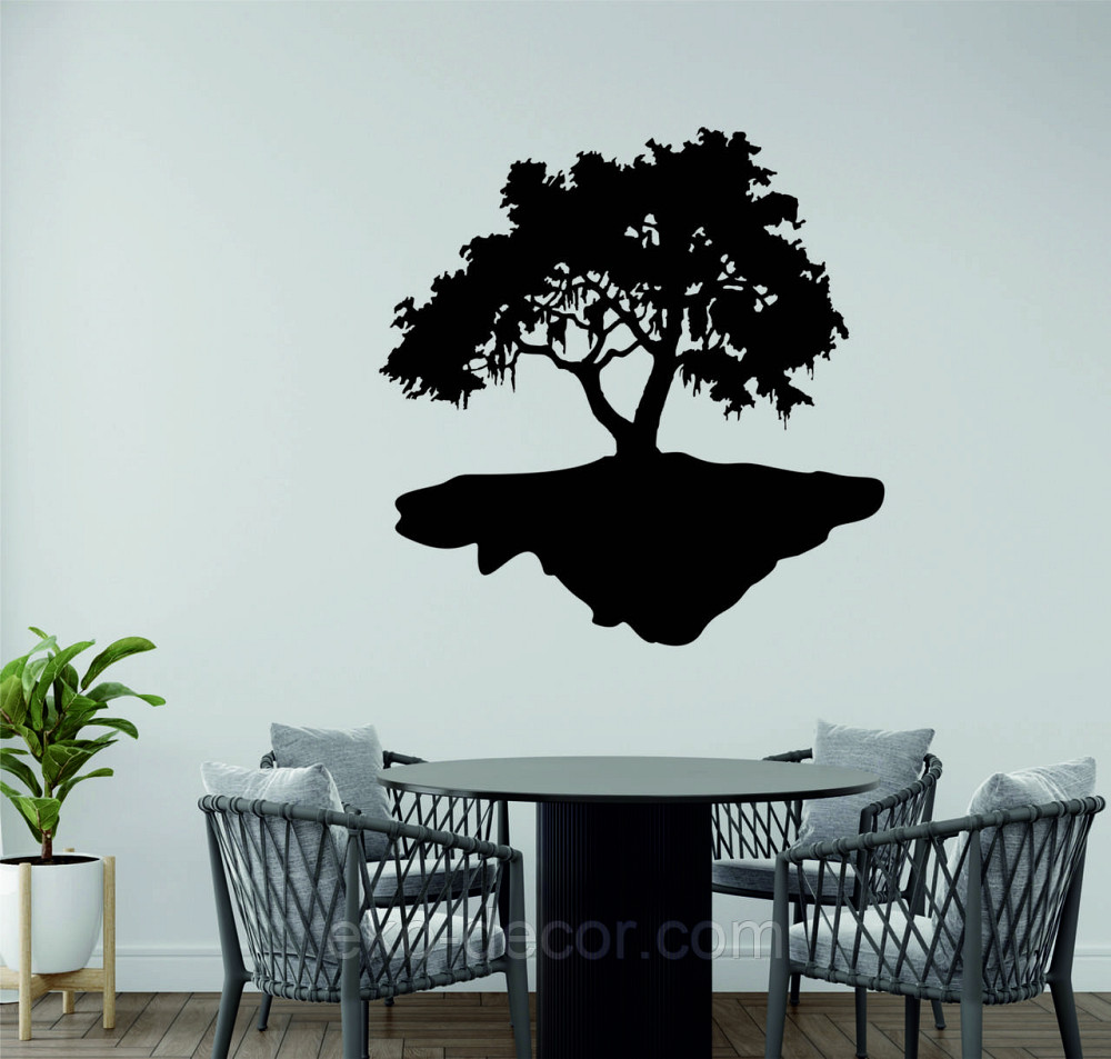 Декоративное настенное Панно «Дерево», Декор на стену 90*87 см, Черный Киев - изображение 3