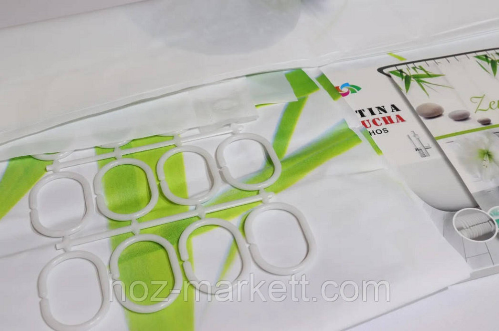 Штора в ванную силиконовая Эфиопия Камни шторка для ванной 180 х 180 см Харьков - изображение 2