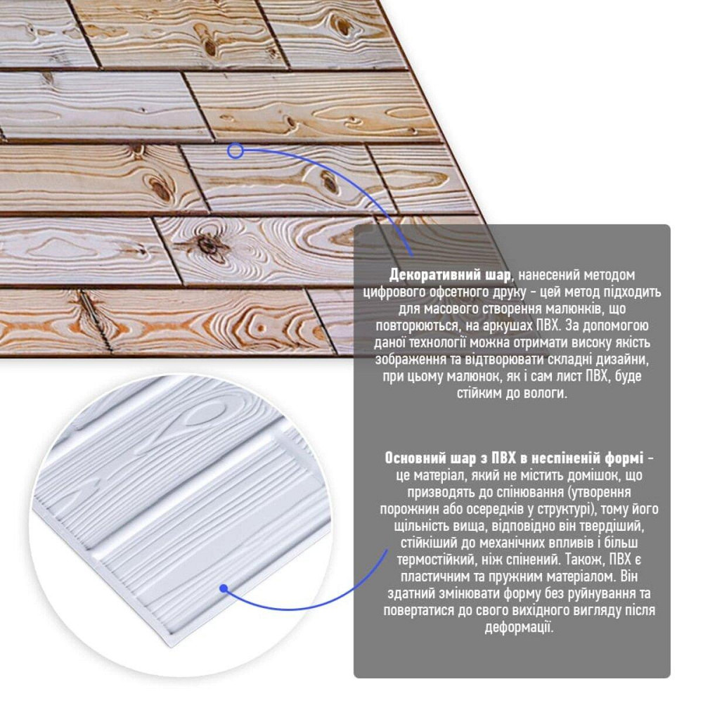 Декоративная ПВХ панель 960х480х4мм SW-00000578 Киев - изображение 5