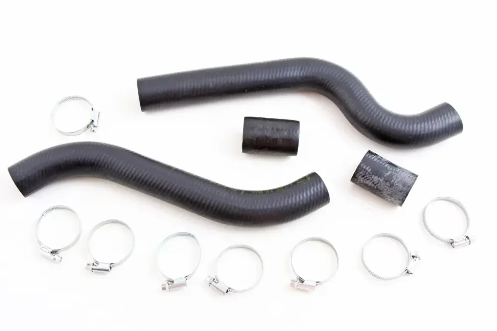 Патрубок радиатора 2108 БРТ с хомутами (4 шт.) Винница - изображение 1