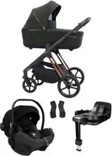 Детская коляска Espiro Miloo – zestaw 4w1 – z fotelikiem Avionaut Pixel Pro 2.0 C i bazą IQ Orbit – 204 Luxury Green Киев - изображение 1