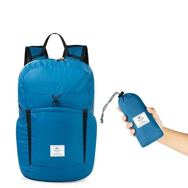 Рюкзак компактний Naturehike Ultralight NH17A017-B 22 л, блакитний Київ - фото 2