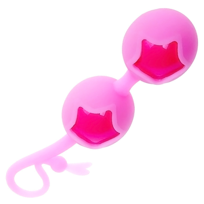 Вагинальные шарики Pink Star цвет розовый Sex Aura Киев - изображение 1