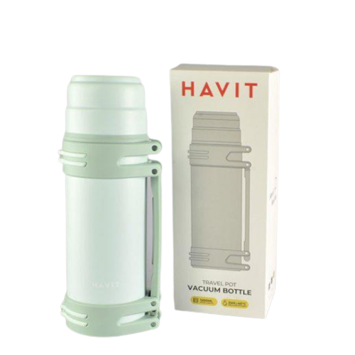 Термос 1000 мл зелень Havit HV-TM007 Житомир - фото 3