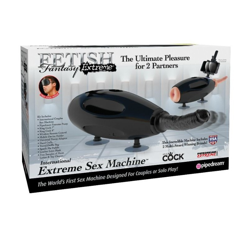 Секс-машина для двох Pipedream Fetish Fantasy Extreme на присосках з утримувачем для телефону Sex Aura Київ - фото 3