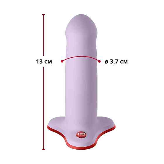 Фаллоимитатор Fun Factory AMOR, сиреневый, длина 14,6 см, диаметр 3,7 см, изогнутый Sex Aura Киев