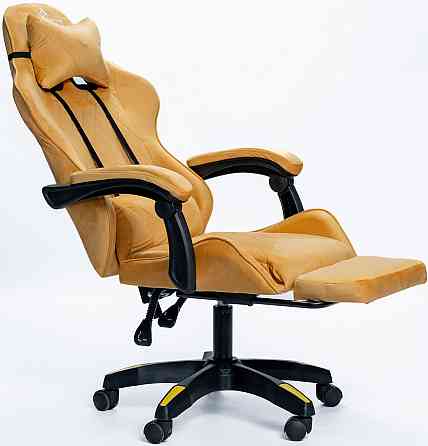 Крісло геймерське DIEGO ALCANTARA PRO Sandy Київ
