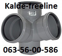 Wavin (вавин) Крест д.110/110х67 двухплоскостной Харьков - изображение 1