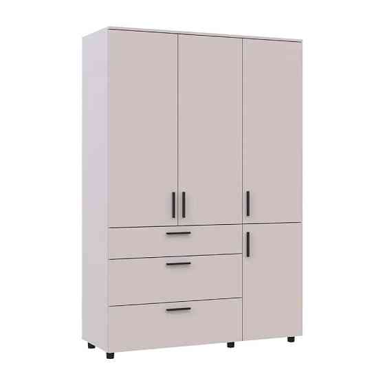 Шафа для одягу Doros Торн Кашемір 3 ДСП/3Ш (полиці) 135х51.6х200 (DRS-012060) Львів