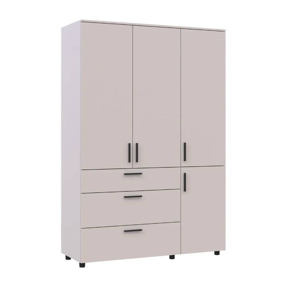 Шафа для одягу Doros Торн Кашемір 3 ДСП/3Ш (полиці) 135х51.6х200 (DRS-012060) Львів - фото 2