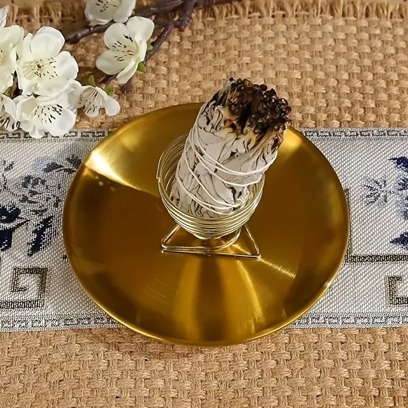 Тримач для Пало Санто та благовоній – універсальна золота підставка Київ - фото 6