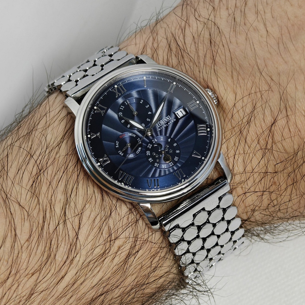 Lobinni Millionare Exclusive Silver, 2 ремінці Київ - фото 7