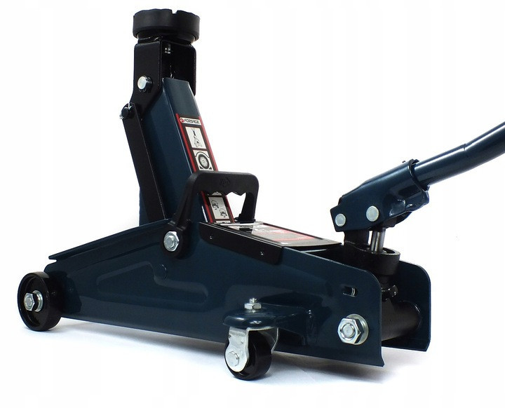 Домкрат підкатний 2т (h min 140мм, h max 340мм) з ручкою, що обертається 180° Одеса - фото 1