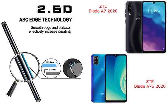 Защитное стекло ArmorGlass для ZTE Blade A7 2020, A7S 2020 – устойчивое к царапинам и ударам Киев
