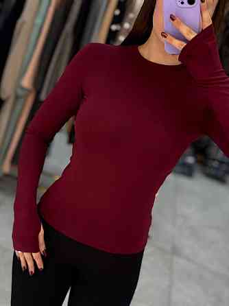 Женский базовый трикотажный лонгслив из вискозы Бордо, 42/44 Одесса