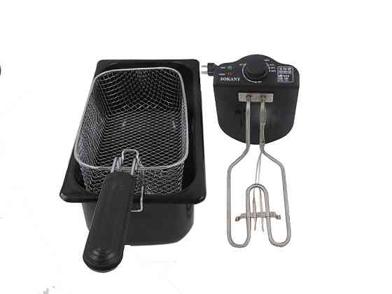 Фритюрниця професійна Sokany WJ800 на 3.5 літра, 2000 Вт, 2000 Вт Коломия