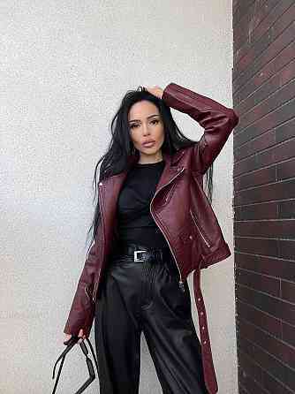 Куртка косуха жіноча Бордовий XL Харків