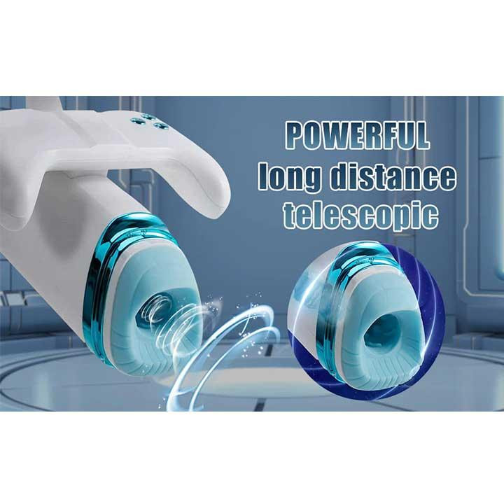 Автоматичний мастурбатор Warrior M-100 PRO з поступальними рухами, вібрацією, підігрівом та тримачем для телефону Вінниця - фото 4